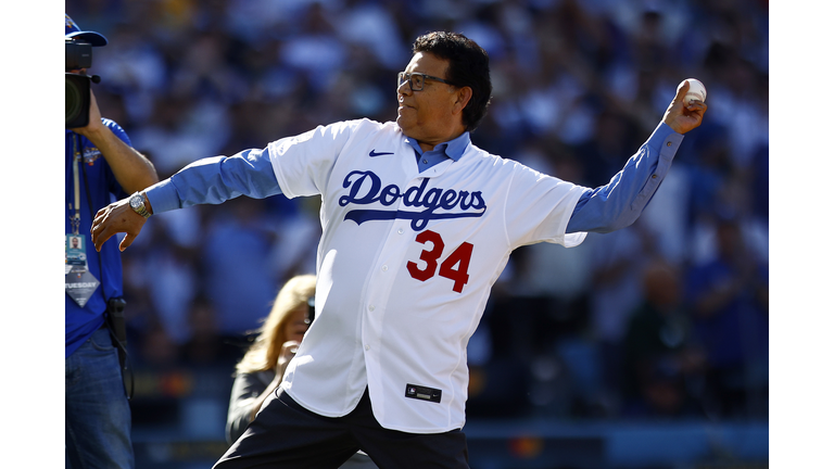 The Dodgers are retiring Fernando Valenzuela's number. Does he