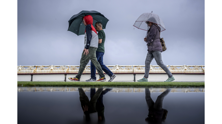 Wet Weather Dampens Business For Blackpool Vendors