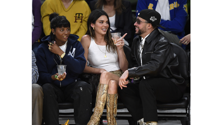 Kendall Jenner and Bad Bunny caught kissing