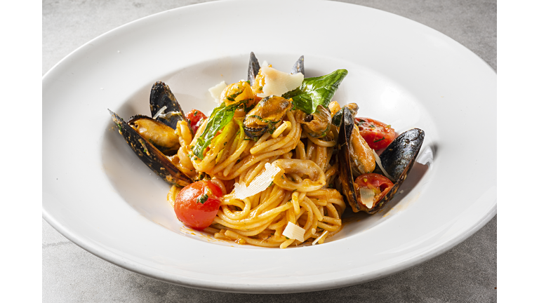 Seafood Spaghetti