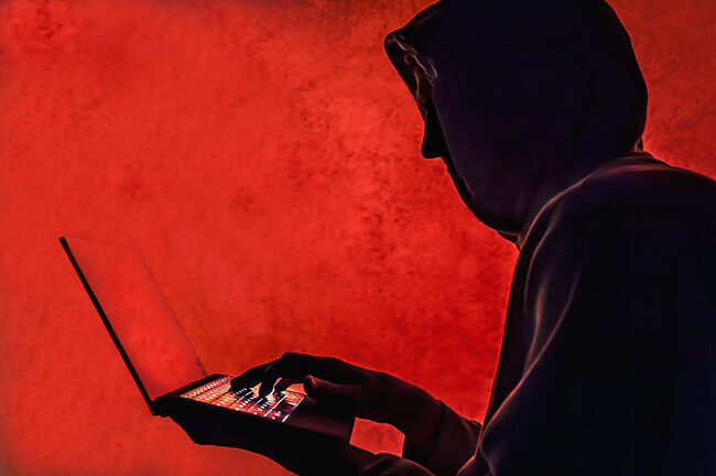 Cyber Hacker Red