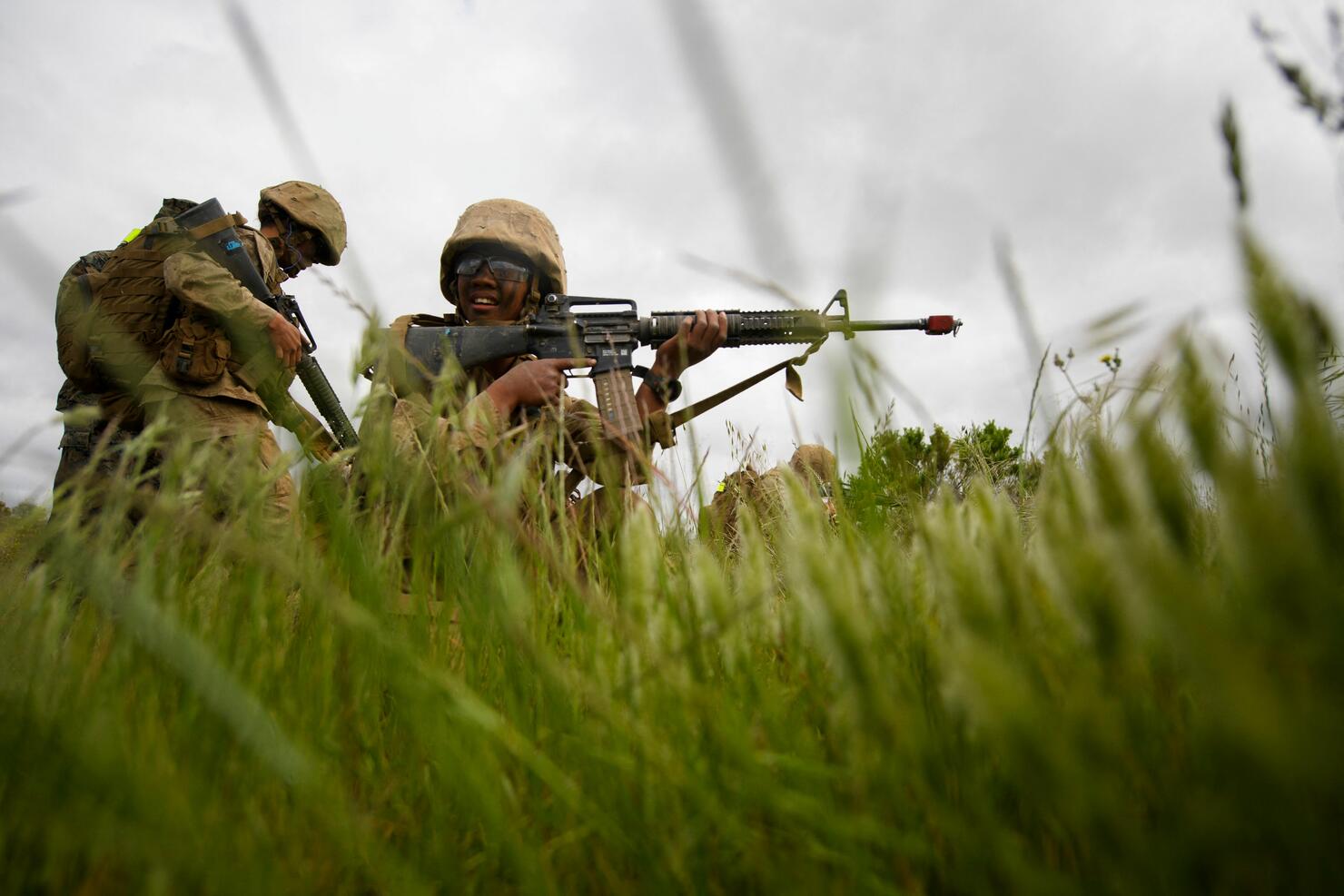 US-MARINES-RECRUIT-GENDERS