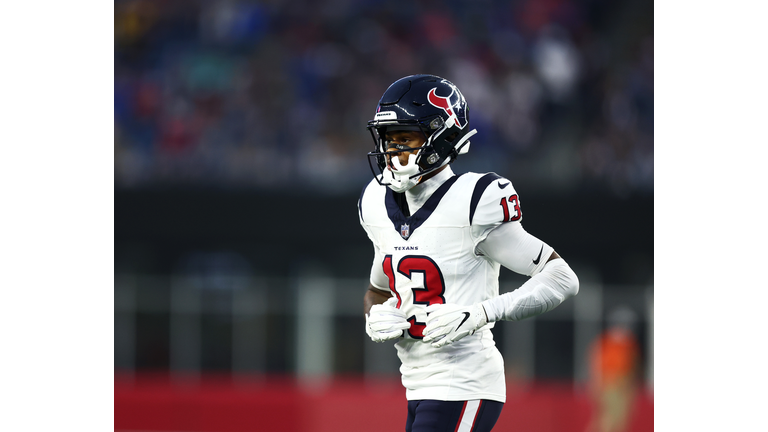 Texans' C.J. Stroud throws interception on first drive in rough debut