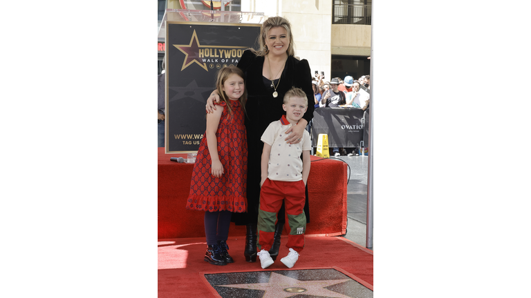 Kelly Clarkson Honored With Star On The Hollywood Walk Of Fame