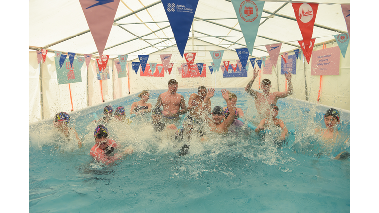 Speedo Swim United Ambassadors Launch Pop-Up Pool Programme