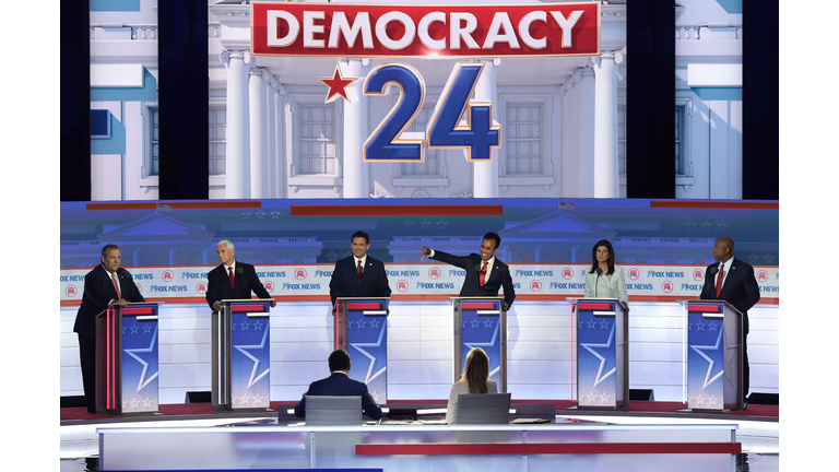 Presidential Hopefuls Square Off In First GOP Debate