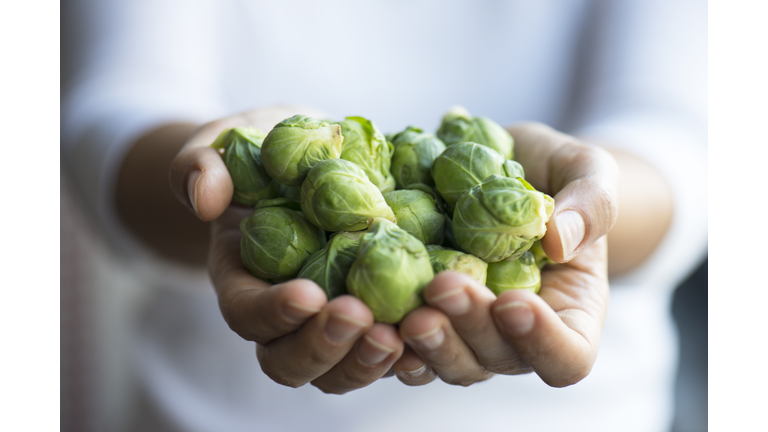 Handful of brussell sprouts