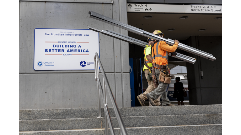 Funded By Bipartisan Infrastructure Law, Mass Transit Construction Proceeds In CT