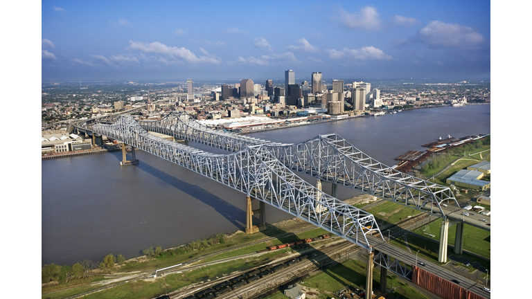 Aerial view of New Orleans, Louisiana