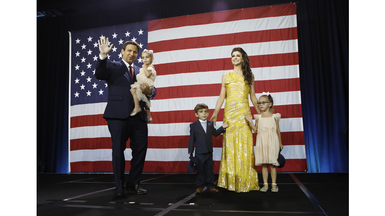 Ron DeSantis Holds Election Night Event In Tampa