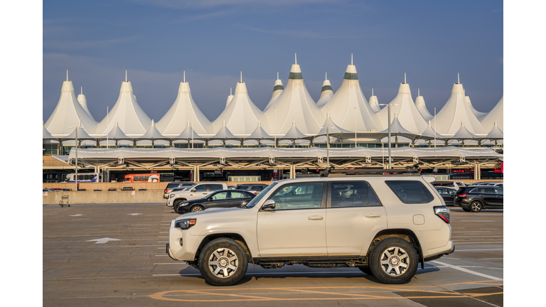 Toyota 4Runner SUV at Denver International Airport