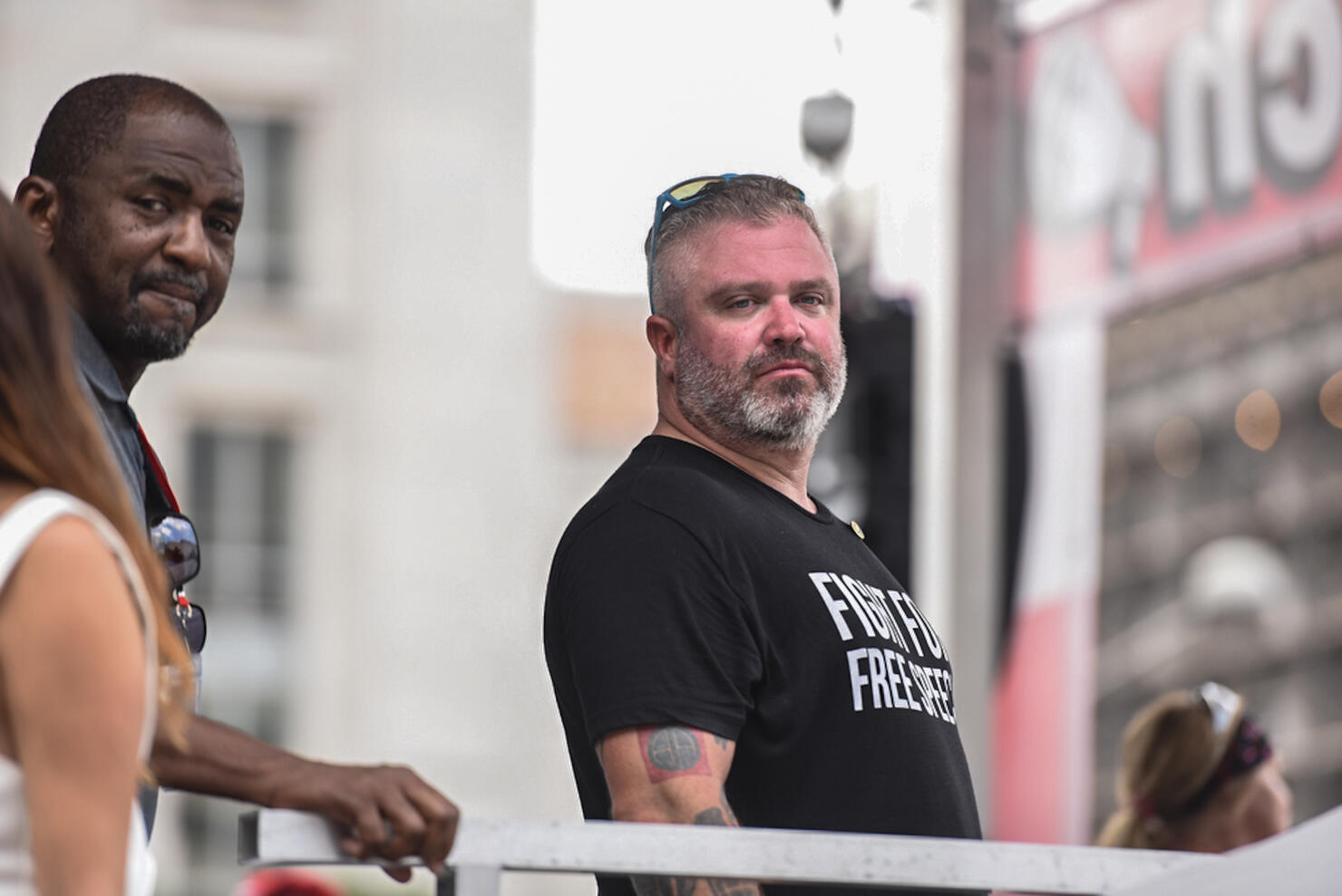 Alt-Right Groups Hold "Demand Free Speech" Rally At Freedom Plaza In Washington