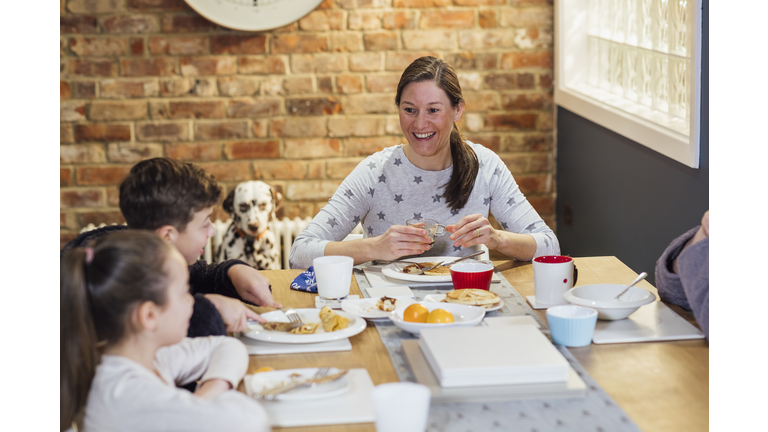 Catching Up Over Breakfast