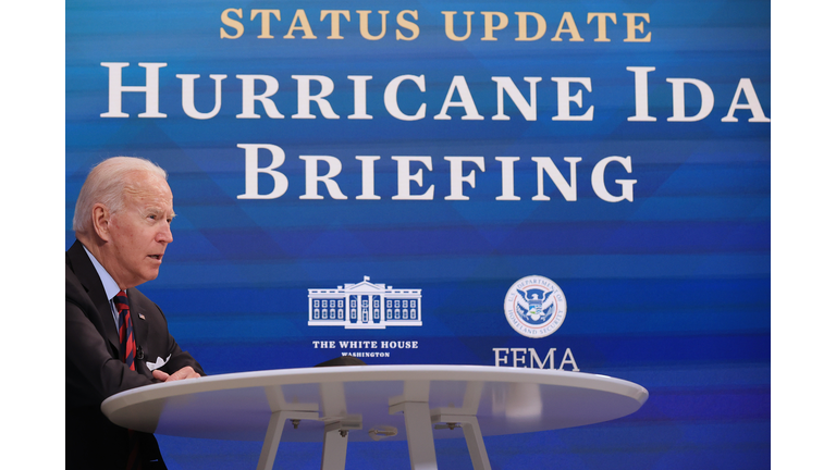 President Biden Meets Virtually With Governors Affected By Hurricane