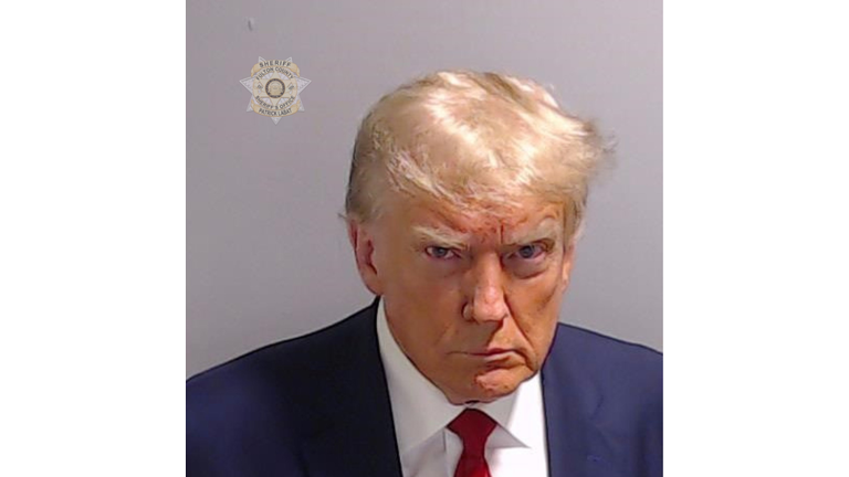 Former President Donald Trump Surrenders To Fulton County Jail In Election Case