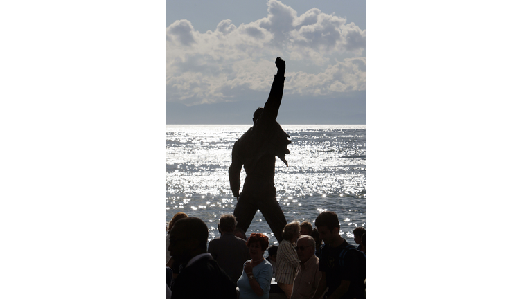 Statue of Freddie Mercury, late singer of Queen