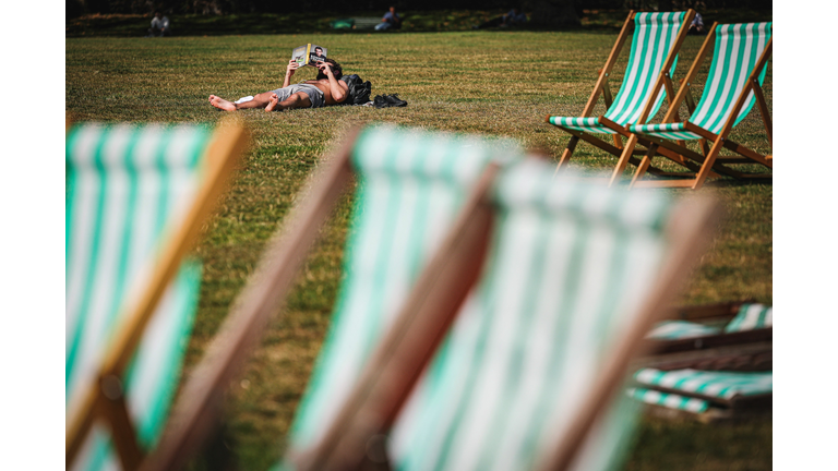 BRITAIN-WEATHER-HEAT