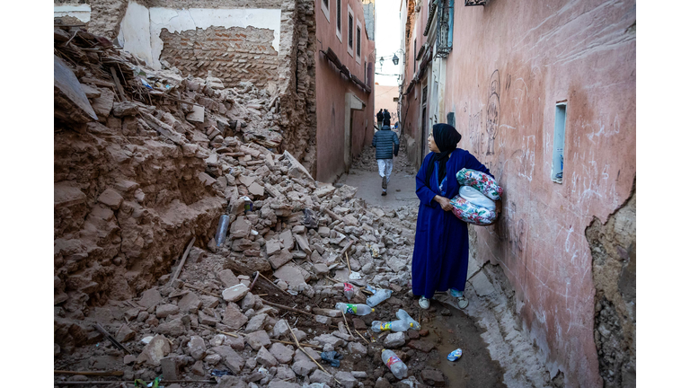 TOPSHOT-MOROCCO-QUAKE