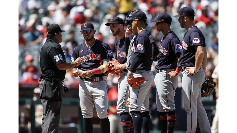 Cleveland Guardians v Los Angeles Angels