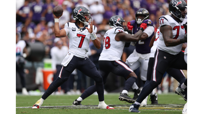 Houston Texans v Baltimore Ravens