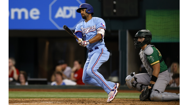 Oakland Athletics v Texas Rangers