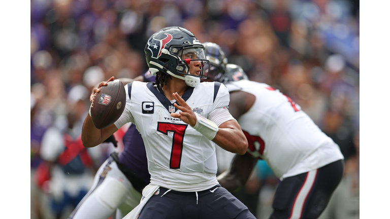 Houston Texans v Baltimore Ravens