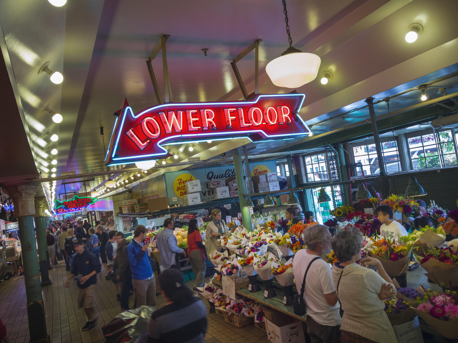 Pike Place Market.