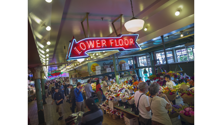Pike Place Market.