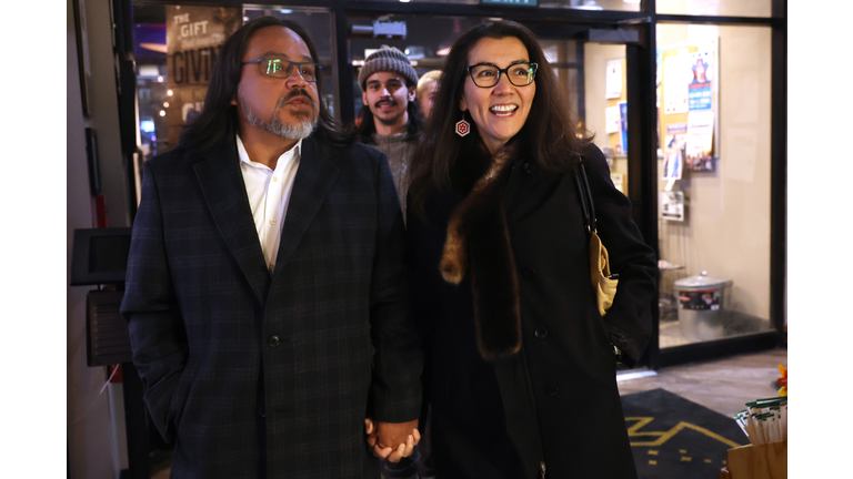 Democratic House Candidate Mary Peltola Holds Election Night Event In Anchorage