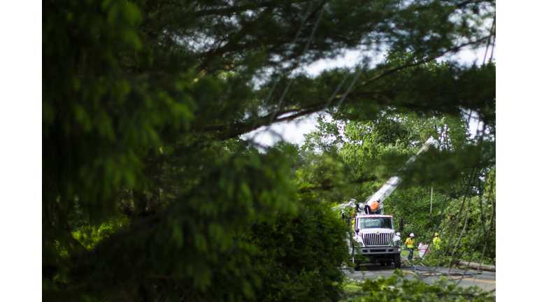 Reported Tornado Hits Lenape Valley High School In New Jersey