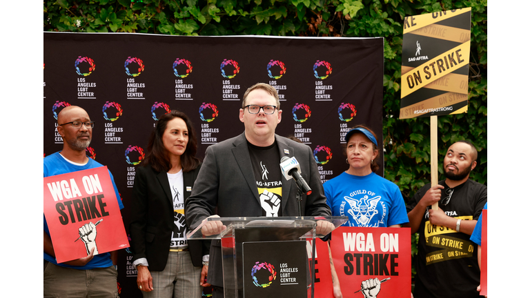 US-ENTERTAINMENT-MEDIA-FILM-TELEVISION-STRIKE-LGBTQ