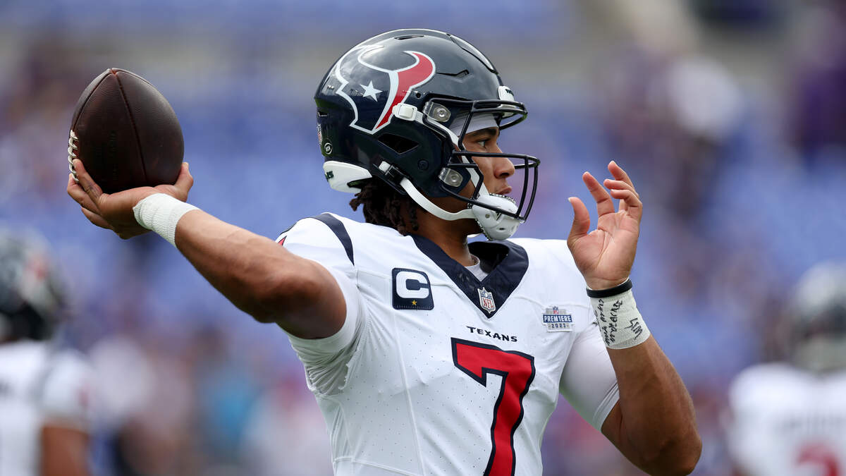 Texans QB C.J. Stroud shows poise despite 25-9 loss to Ravens