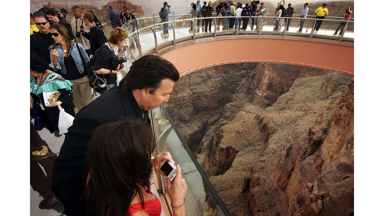 Grand Canyon's New "Skywalk" Opens With Grand Ceremony