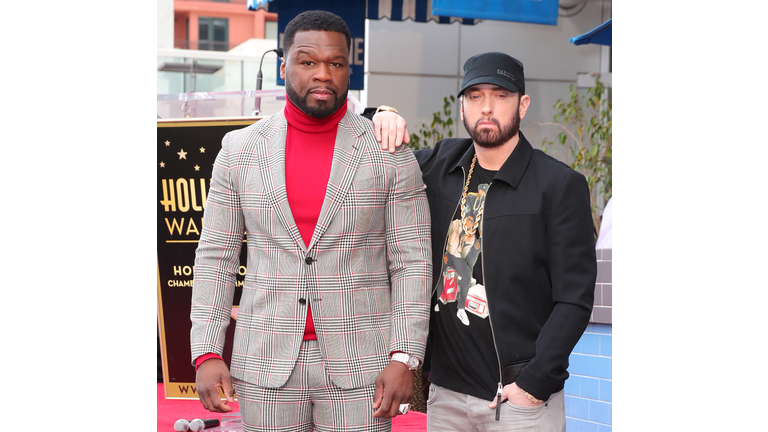 Curtis "50 Cent" Jackson Is Honored With A Star On The Hollywood Walk Of Fame