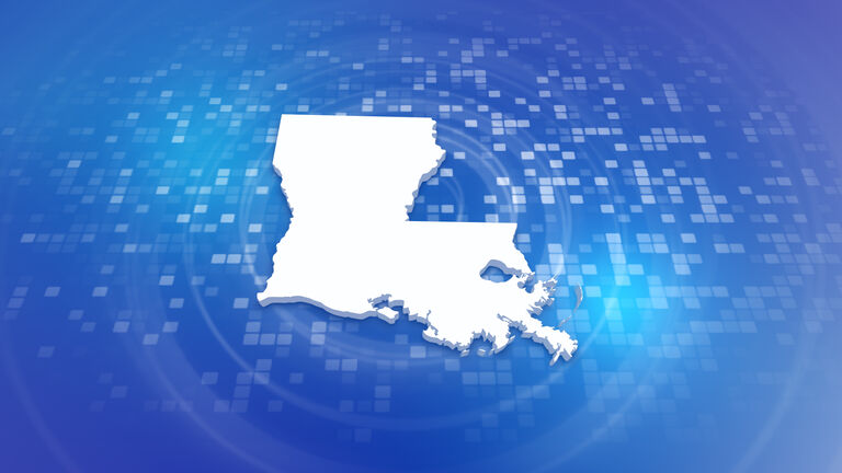 Louisiana State 3D Map Intro