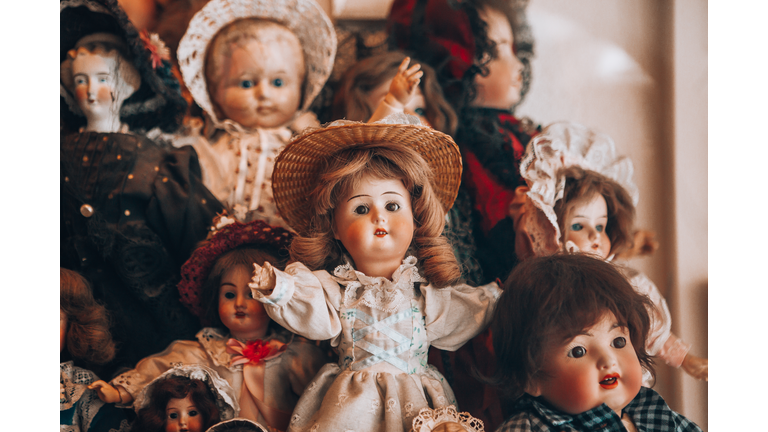 creepy vintage dolls