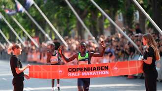 Girl On Sidelines Steps into Marathon to Help Struggling Mom to Finish Line