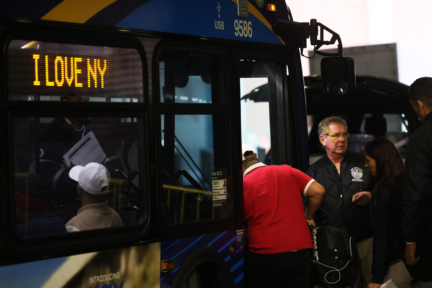 Migrants Continue To Arrive In New York City, Being Bussed From Other States