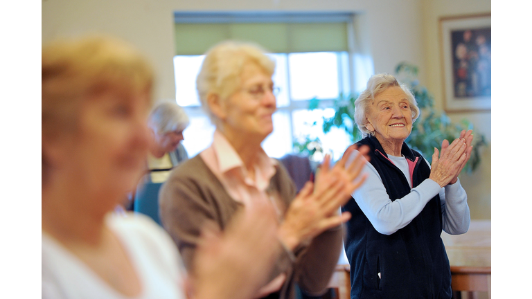 Elderly In Barnet Take Part In Activities Run By AgeUK