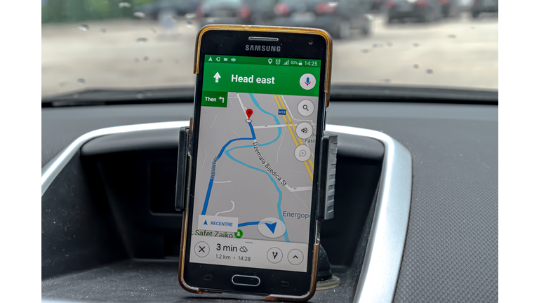 Using Google Map navigation on Android phone