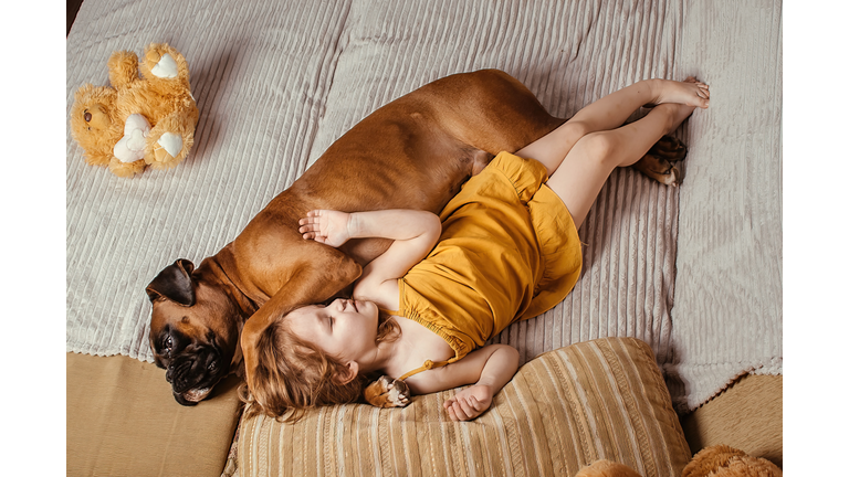children and pets dogs