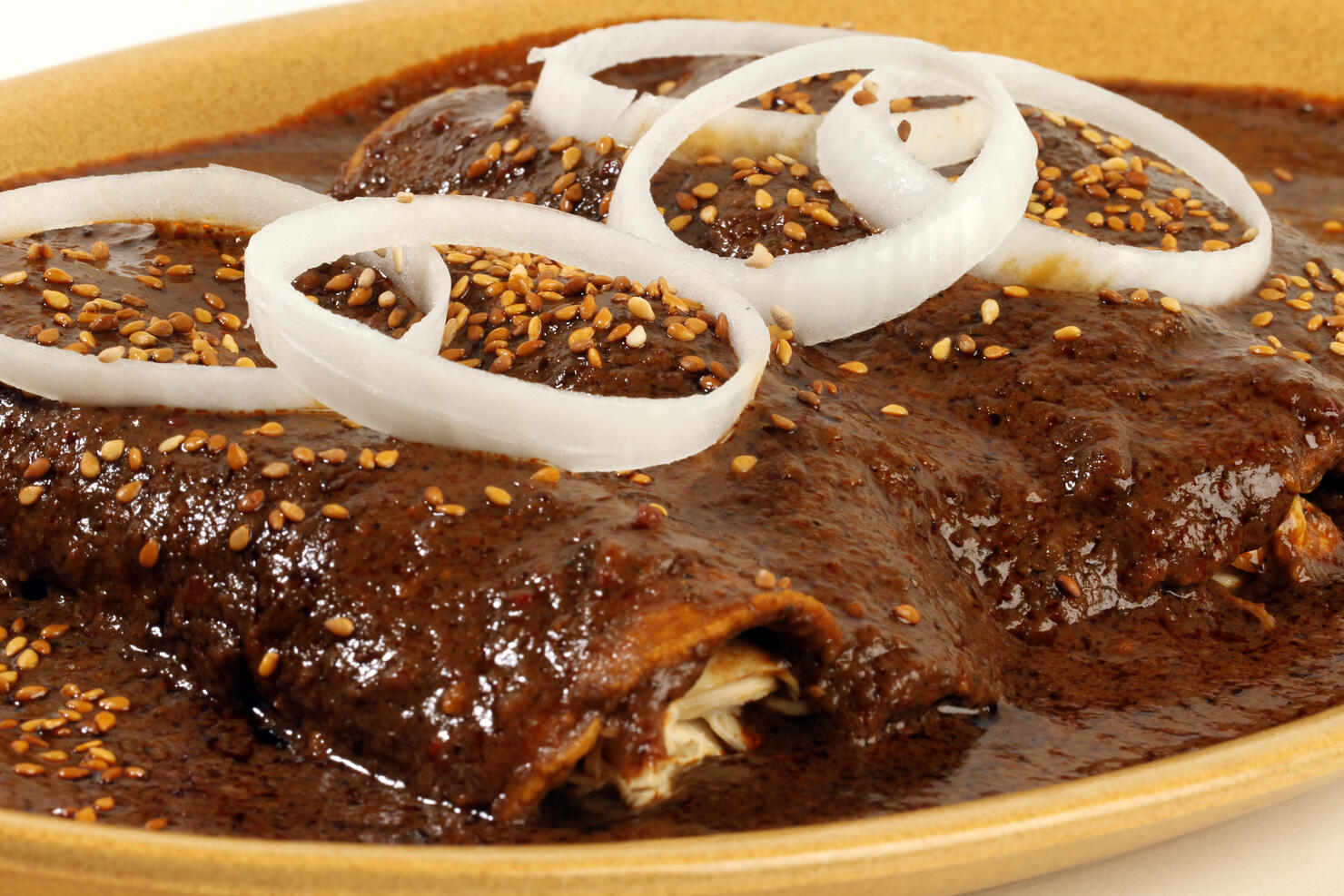 Mole with chiken