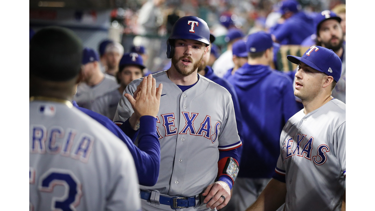 Texas Rangers v Los Angeles Angels