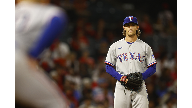 Texas Rangers v Los Angeles Angels