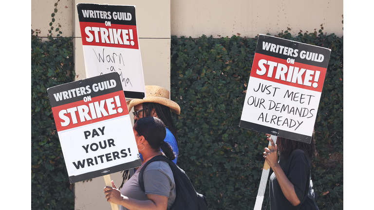 WGA Members Continue To Strike As Talks Resume