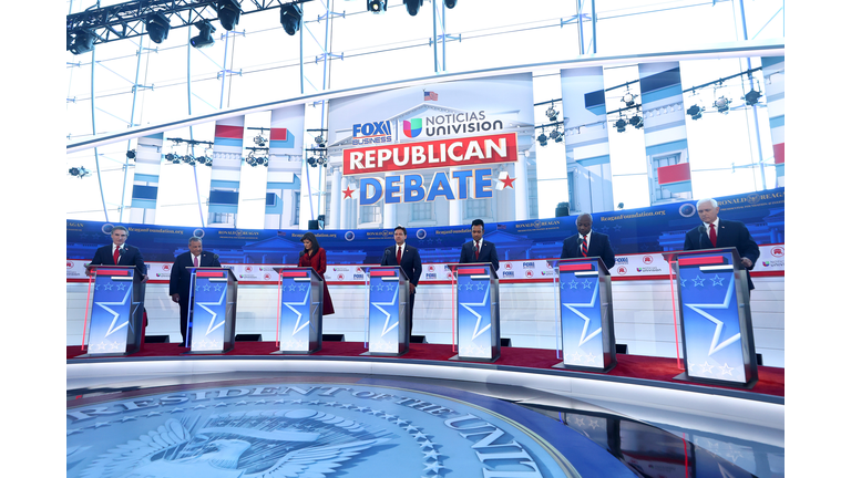 Second Republican Primary Debate Held At Ronald Reagan Presidential Library