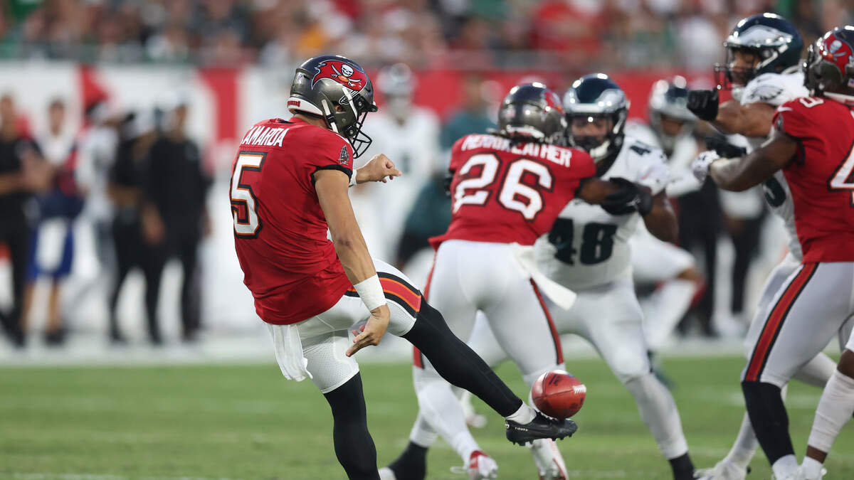 Just how good is Tampa Bay Bucs Punter Jake Camarda? - Bucs Nation