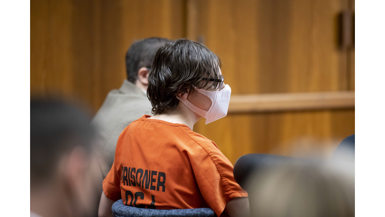 Oxford High School Shooter Ethan Crumbley Attends Court Hearing