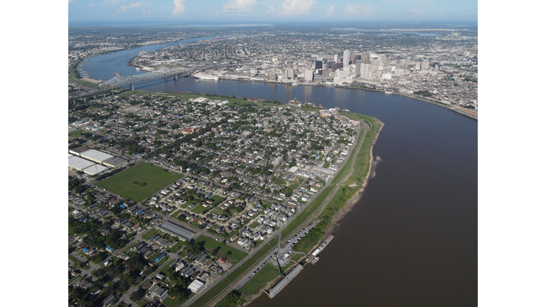 Aerial view of New Orleans City