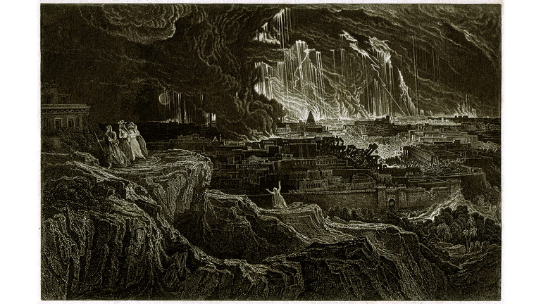 Biblical City Sodom Obliterated by Asteroid